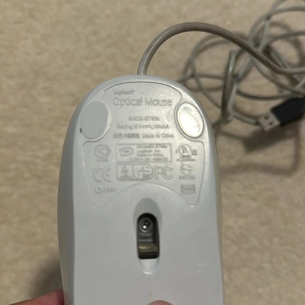 Logitech optical mouse